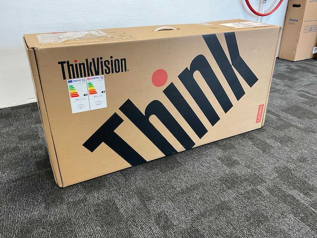 Lenovo thinkvision p40w-20 40” wuhd curved - afbeelding 4 van  8