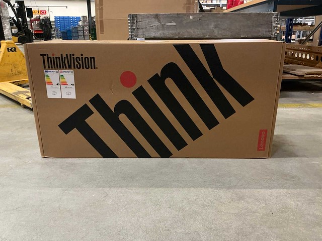 Lenovo thinkvision p40w-20 curved panel monitor - afbeelding 2 van  4