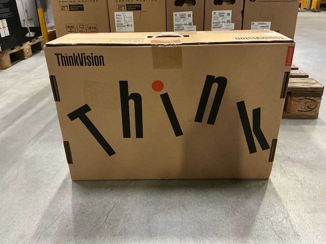 Lenovo thinkvision t24m-10 flat panel monitor - afbeelding 2 van  3