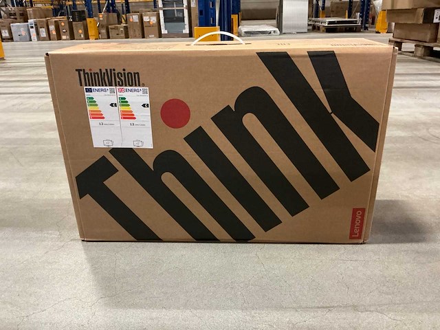 Lenovo thinkvision t24v-20 flat panel monitor - afbeelding 1 van  3
