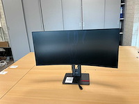 Lenovo thinkvision t34wd40 34” curved monitor - afbeelding 1 van  5