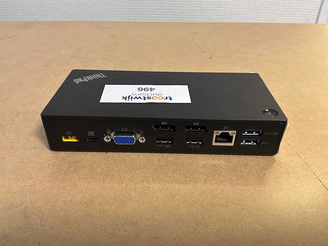 Lenovo usb-c dockingstation - afbeelding 1 van  1