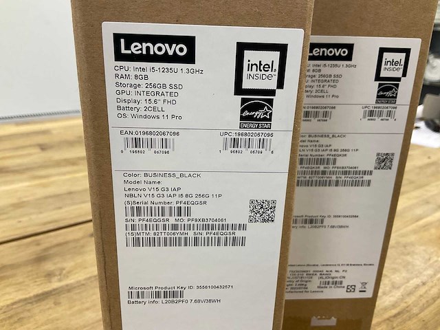 Lenovo v15 g3 iap laptop - afbeelding 2 van  3