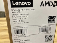Lenovo v15 g4 amn laptop - afbeelding 3 van  4