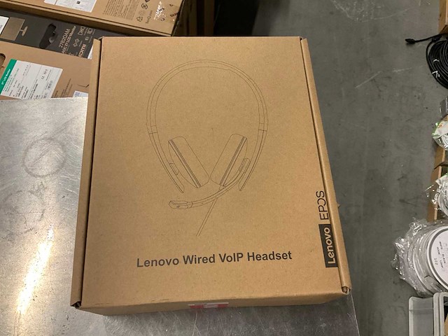 Lenovo wired voip headsets (7x) - afbeelding 2 van  3