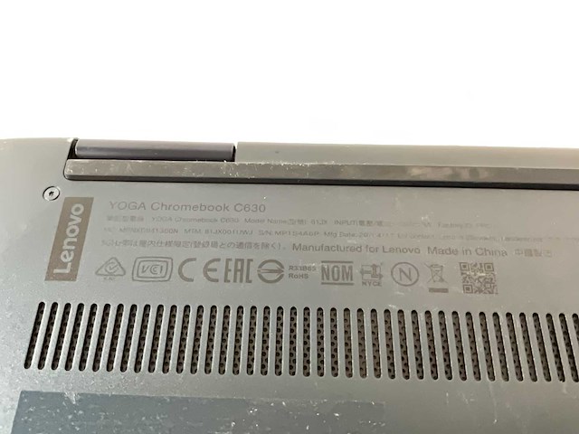 Lenovo yoga c630 15.6”, core(tm) i7 8th gen, 16 gb ram, 128 gb ssd chromebook - afbeelding 7 van  7