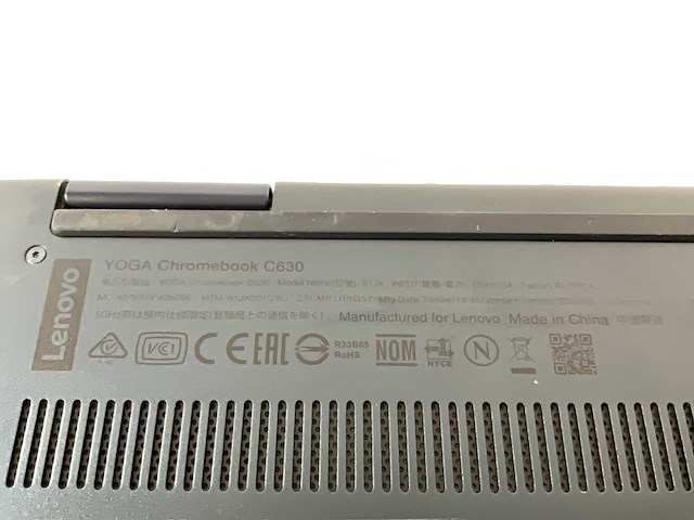 Lenovo yoga c630 15.6”, core(tm) i7 8th gen, 16 gb ram, 128 gb ssd chromebook - afbeelding 7 van  8