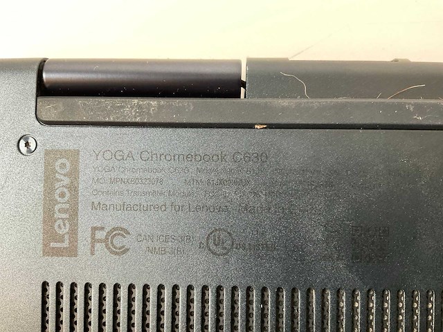 Lenovo yoga c630 15.6”, core(tm) i7 8th gen, 16 gb ram, 128 gb ssd chromebooks (3x) - afbeelding 8 van  23
