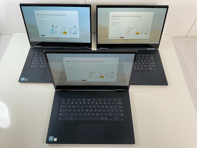 Lenovo yoga c630 15.6”, core(tm) i7 8th gen, 16 gb ram, 128 gb ssd chromebooks (3x) - afbeelding 12 van  23