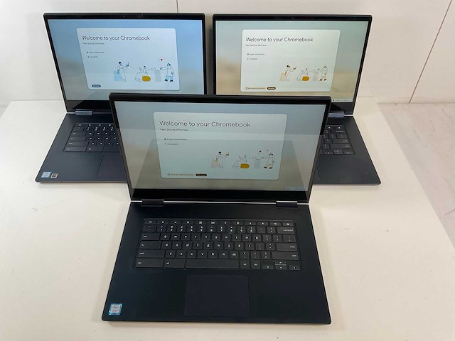 Lenovo yoga c630 15.6”, core(tm) i7 8th gen, 16 gb ram, 128 gb ssd chromebooks (3x) - afbeelding 9 van  17