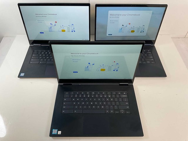 Lenovo yoga c630 15.6”, core(tm) i7 8th gen, 16 gb ram, 128 gb ssd chromebooks (3x) - afbeelding 12 van  23