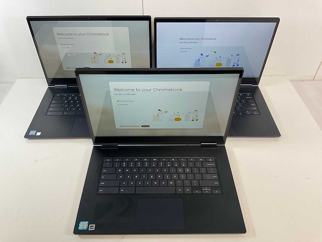 Lenovo yoga c630 15.6”, core(tm) i7 8th gen, 16 gb ram, 128 gb ssd chromebooks (3x) - afbeelding 12 van  23