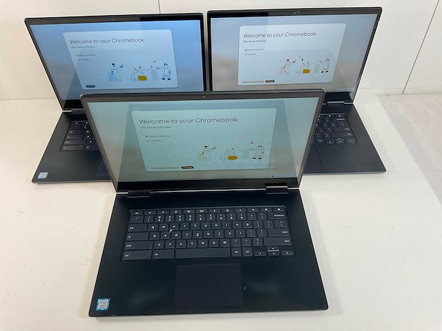 Lenovo yoga c630 15.6”, core(tm) i7 8th gen, 16 gb ram, 128 gb ssd chromebooks (3x) - afbeelding 12 van  23