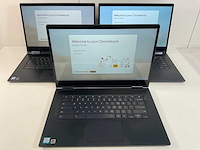 Lenovo yoga c630 15.6”, core(tm) i7 8th gen, 16 gb ram, 128 gb ssd chromebooks (3x) - afbeelding 1 van  23