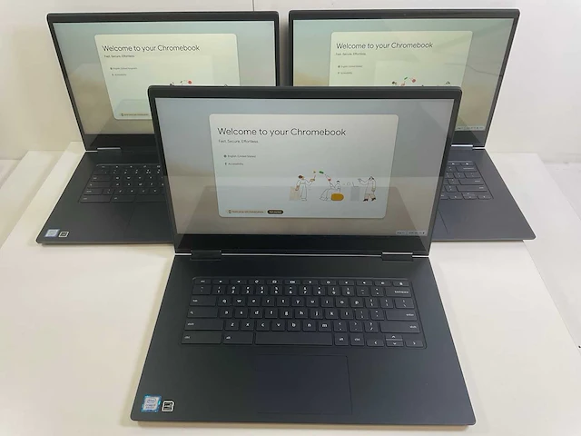 Lenovo yoga c630 15.6”, core(tm) i7 8th gen, 16 gb ram, 128 gb ssd chromebooks (3x) - afbeelding 12 van  23
