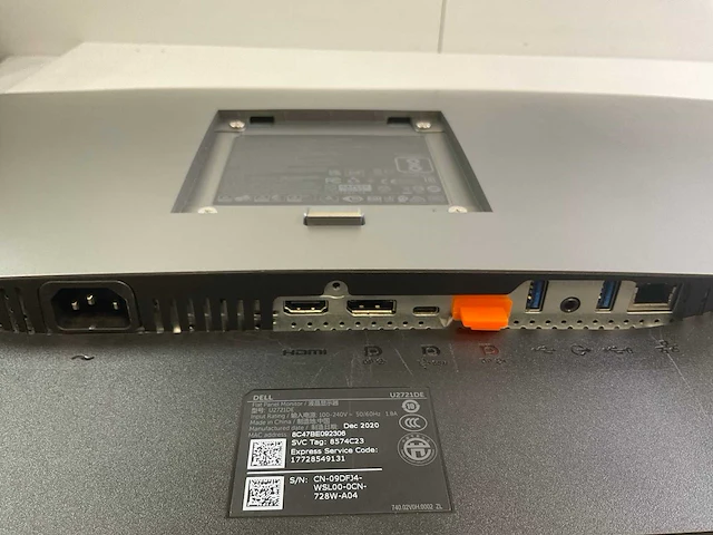 Lenovo/dell mix model monitors - check description (2x) - afbeelding 2 van  10