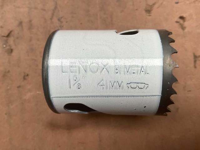 Lenox 38mm / 41mm gatenzaag (8x) - afbeelding 4 van  6