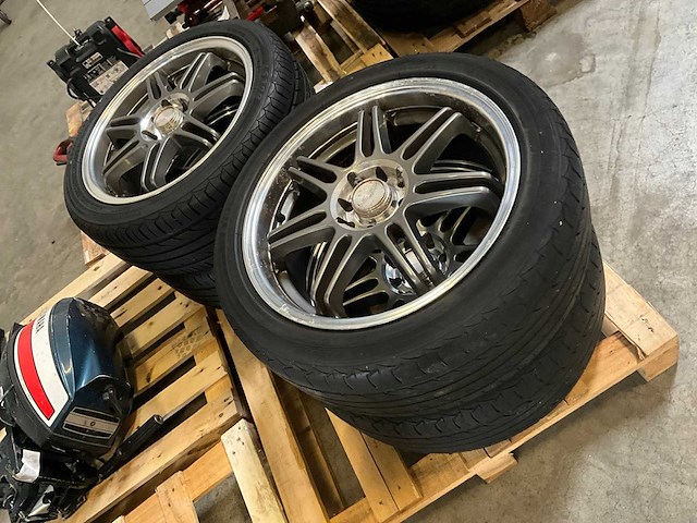 Lenso alloy wheels / landsail - s388 - autobanden met aluminium velgen (4x) - afbeelding 1 van  5