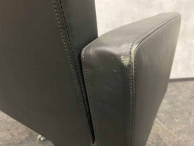 Lensvelt avl - bureaustoel - zwart leder - afbeelding 3 van  16