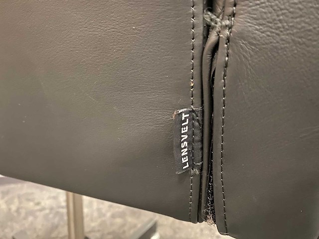 Lensvelt avl - bureaustoel - zwart leder - afbeelding 4 van  16