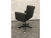 Lensvelt avl - bureaustoel - zwart leder - afbeelding 5 van  16