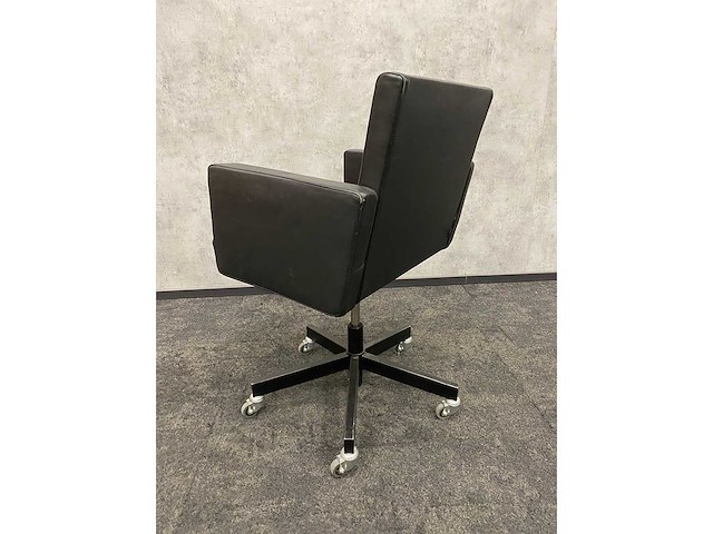 Lensvelt avl - bureaustoel - zwart leder - afbeelding 5 van  16