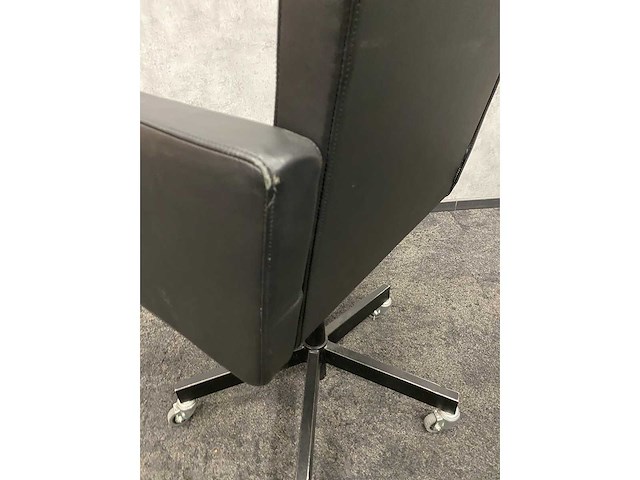 Lensvelt avl - bureaustoel - zwart leder - afbeelding 6 van  16