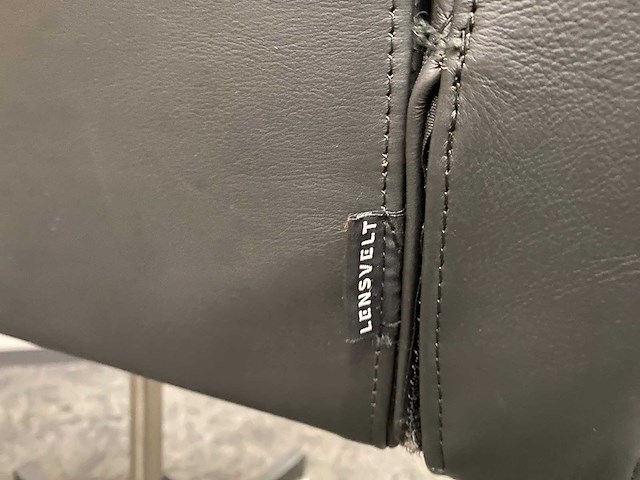 Lensvelt avl - bureaustoel - zwart leder - afbeelding 9 van  16