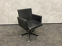 Lensvelt avl - bureaustoel - zwart leder - afbeelding 10 van  16