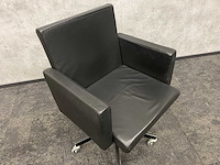 Lensvelt avl - bureaustoel - zwart leder - afbeelding 15 van  16