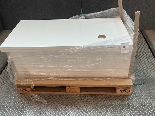 Lensvelt bureaubladen 120x60cm (16x) - afbeelding 2 van  4