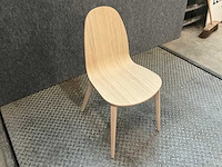 Lensvelt “ondaretta wood bob oak” stoel (6x) - afbeelding 3 van  7