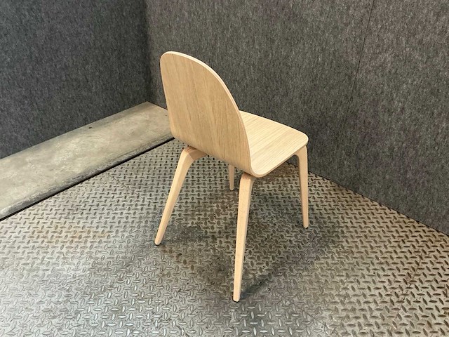 Lensvelt “ondaretta wood bob oak” stoel (6x) - afbeelding 6 van  7