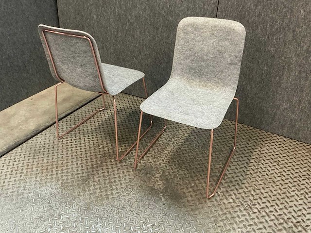 Lensvelt richard hutten this chair vergaderstoel stapelbaar (2x) - afbeelding 1 van  4