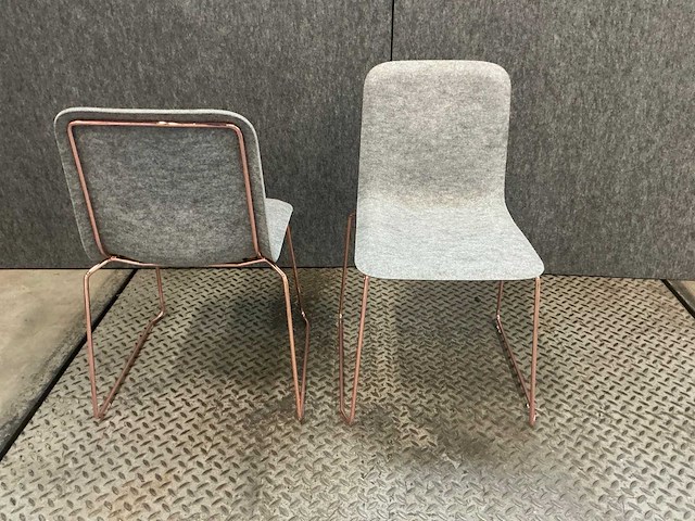 Lensvelt richard hutten this chair vergaderstoel stapelbaar (2x) - afbeelding 2 van  4