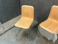 Lensvelt richard hutten this chair vergaderstoel stapelbaar (3x) - afbeelding 3 van  5