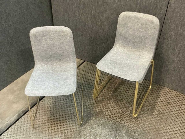 Lensvelt richard hutten this chair vergaderstoel stapelbaar (3x) - afbeelding 3 van  5