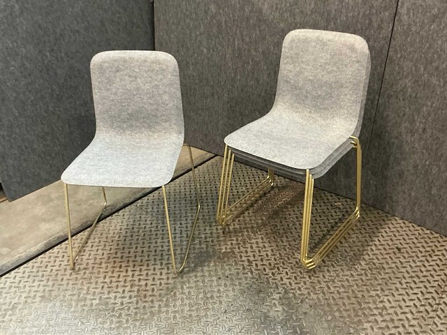 Lensvelt richard hutten this chair vergaderstoel stapelbaar (4x) - afbeelding 2 van  5