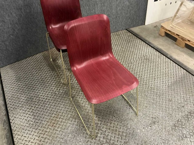 Lensvelt richard hutten this chair vergaderstoel stapelbaar (4x) - afbeelding 3 van  6