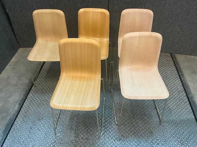 Lensvelt richard hutten this chair vergaderstoel stapelbaar (5x) - afbeelding 3 van  6