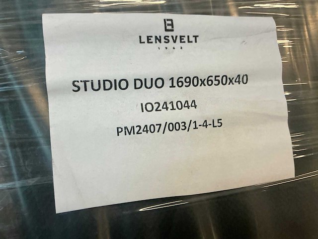 Lensvelt studio duo privacy bureauschermen (24x) - afbeelding 5 van  6