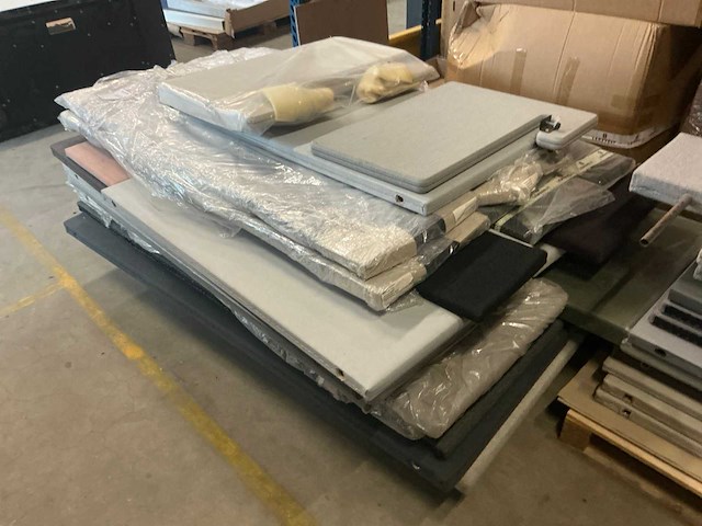 Lensvelt studio duo privacy divers bureauschermen - afbeelding 3 van  4