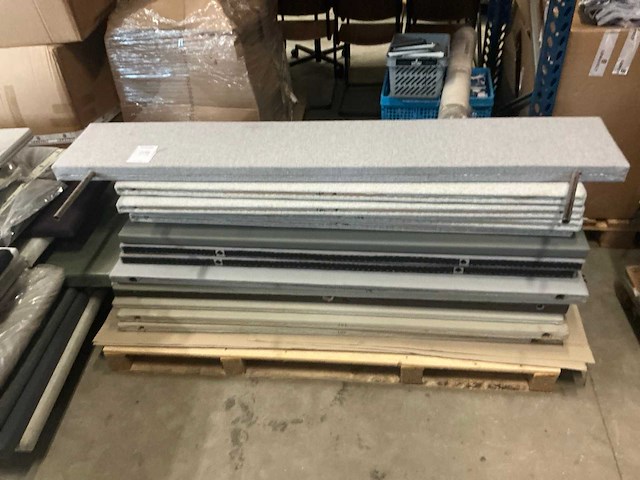 Lensvelt studio duo privacy divers bureauschermen - afbeelding 2 van  3