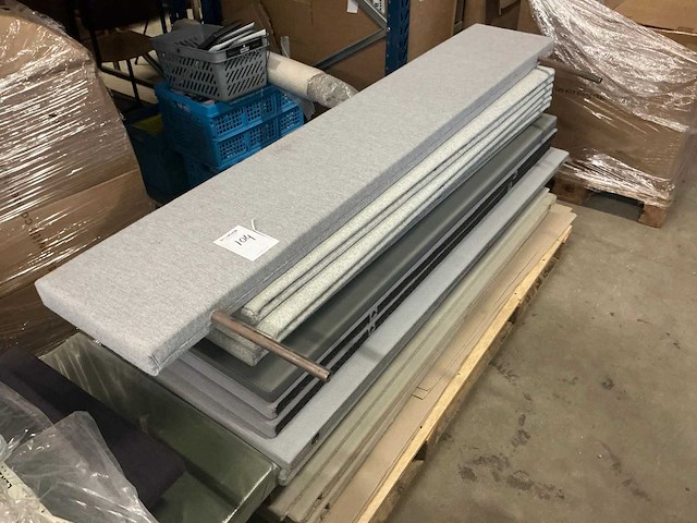 Lensvelt studio duo privacy divers bureauschermen - afbeelding 3 van  3