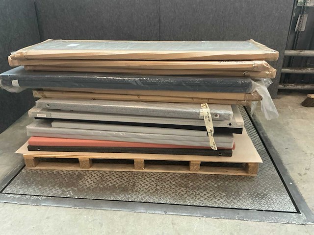 Lensvelt studio duo privacy diverse bureauschermen (16x) - afbeelding 3 van  4