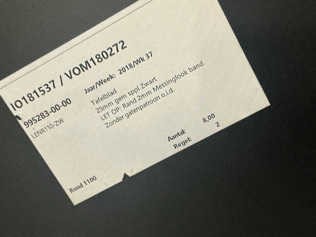 Lensvelt tafelblad (7x) - afbeelding 4 van  4