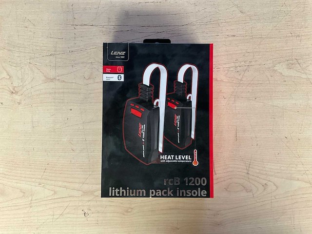 Lenz rcb 1200 voetverwarmers - lithium pack - afbeelding 1 van  2