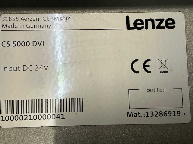 Lenze cs 5000 dvi monitor - afbeelding 7 van  7