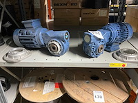 Lenze elektromotor (2x) - afbeelding 1 van  6
