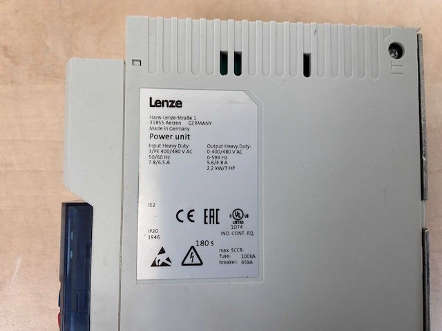 Lenze i500 frequentieregelaar - afbeelding 3 van  3